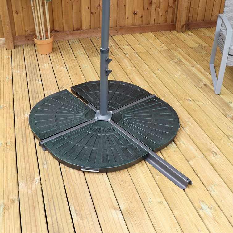 Dakota Fields Angellea Resin Free Standing Umbrella Base Wayfair.co.uk